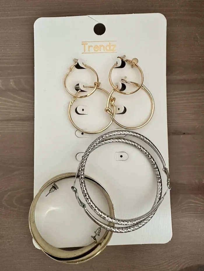 Lot boucles d’oreilles