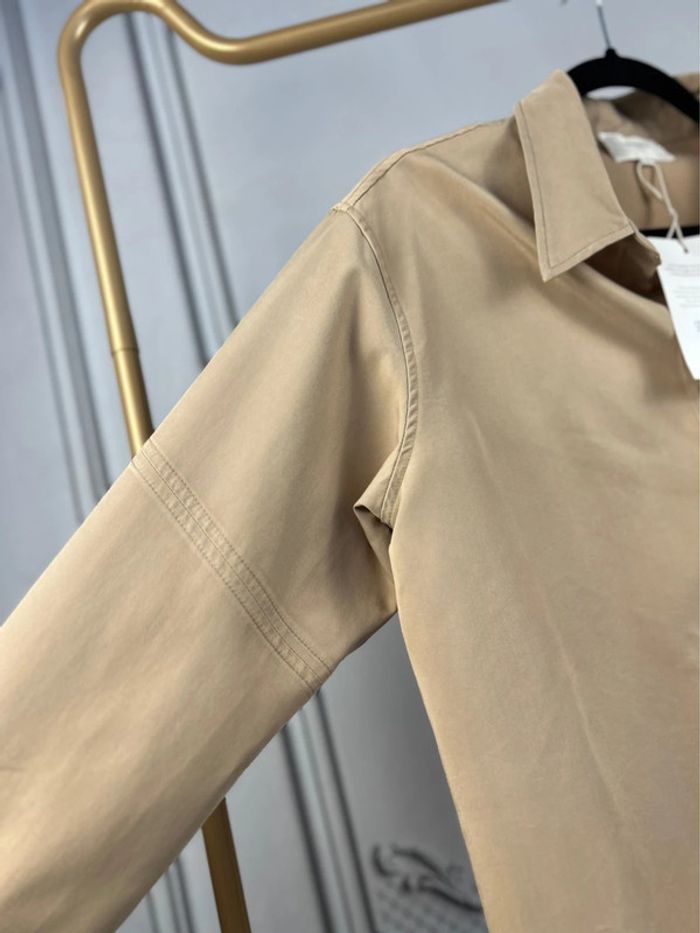 Chemise Camel Oversize Artlove 38 neuve - photo numéro 5
