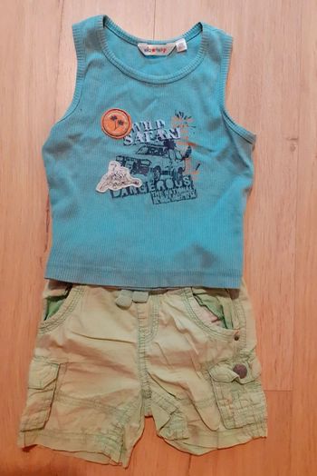 Débardeur + short - 2 ans