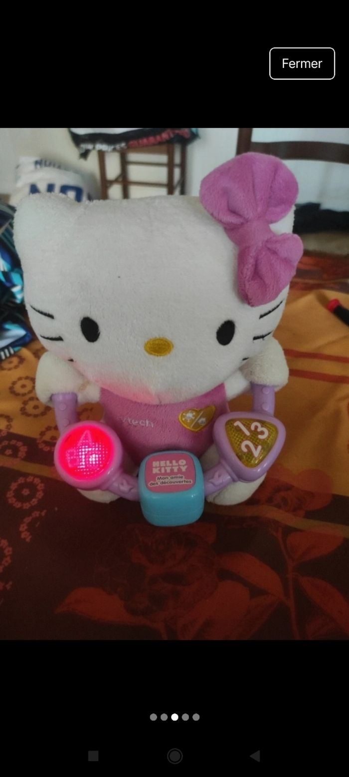 Peluche musicale hello Kitty j9 - photo numéro 2