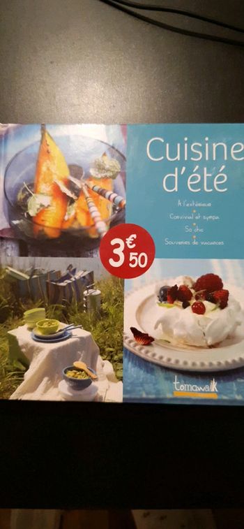 Livre recettes cuisine d'été