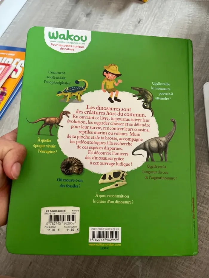 Livre sur les dinosaures - photo numéro 5