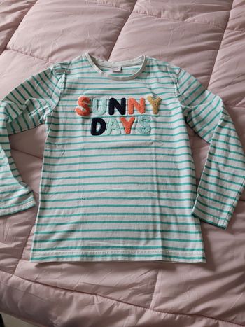 t-shirt Mlongue tao 10ans (3e)