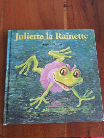 Livre Drôles de Petites Bêtes, Juliette la Rainette
