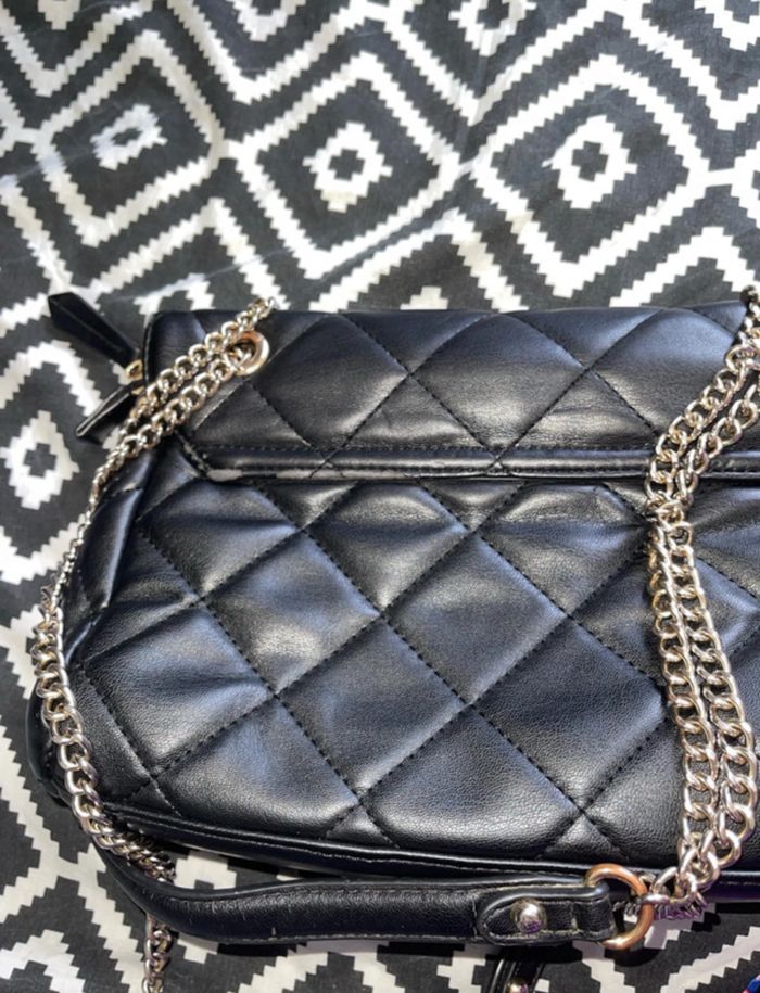 Sac à main noir Valentino avec bandoulière - photo numéro 5