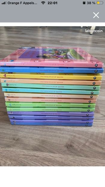 Lot 14 Livres bientôt je lis avec Marlène Joubert