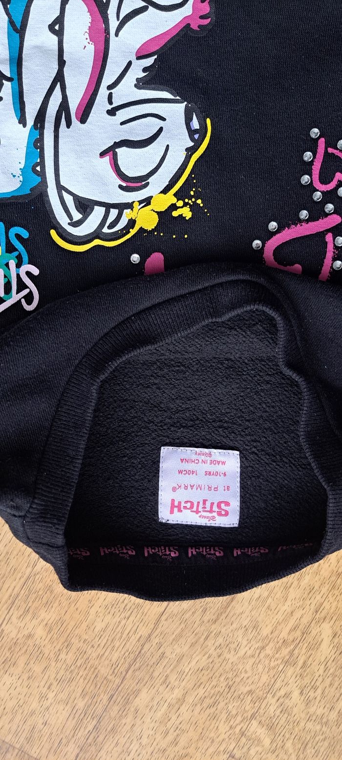 Pull fille stitch 9/10 ans - photo numéro 7