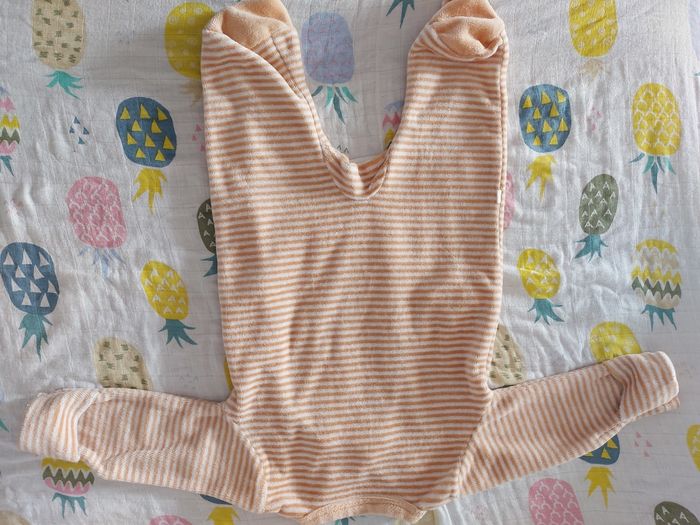 Pyjamas garçon en velours 1mois