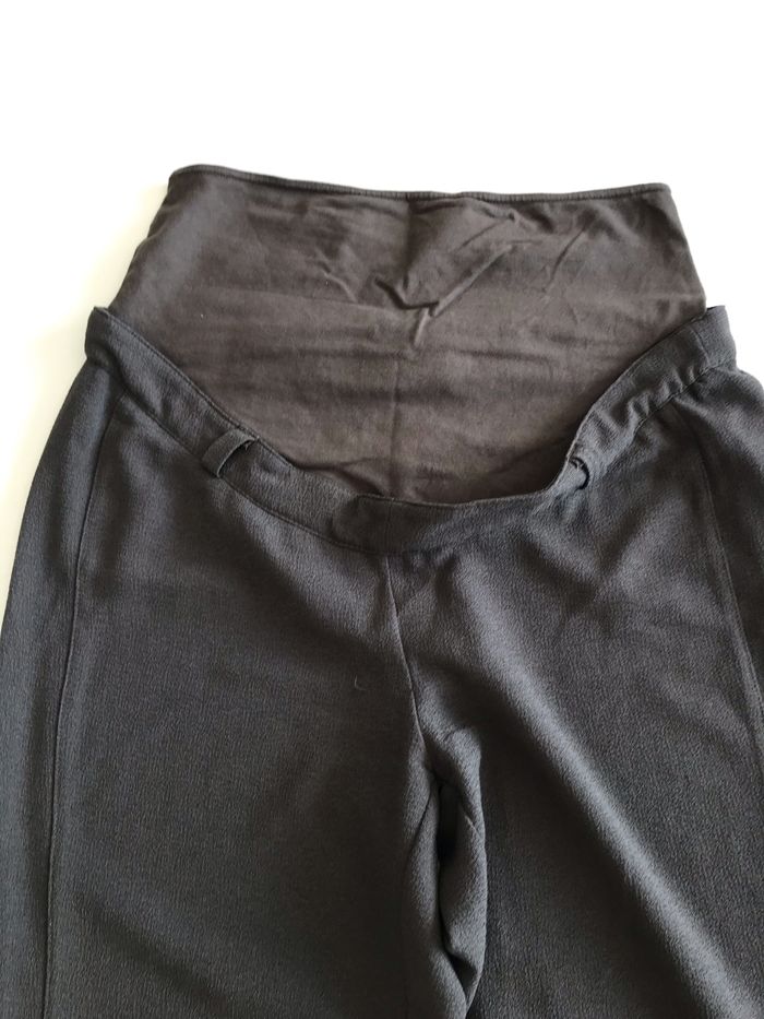 Pantalon de grossesse fluide kaki 38 - photo numéro 2