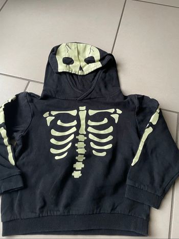Sweat squelette Halloween