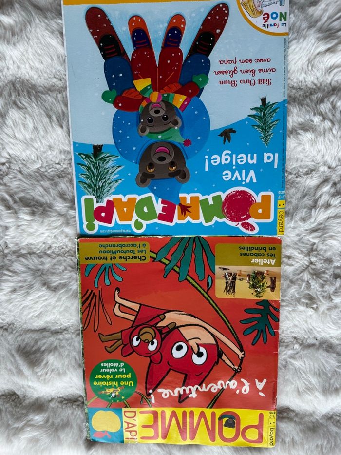 📚Lot 14 livres pomme d’api - édition bayard - 3-7 ans- état satisfaisant - photo numéro 6