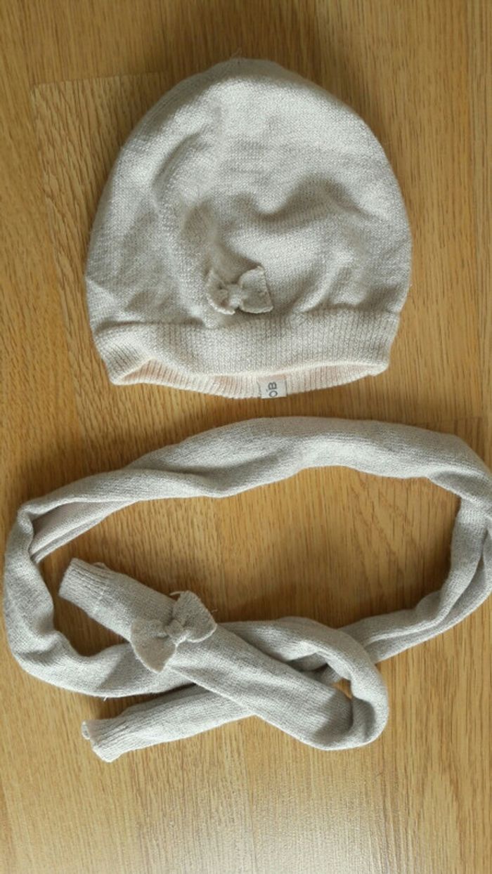 Ensemble bonnet et écharpe Obaibi