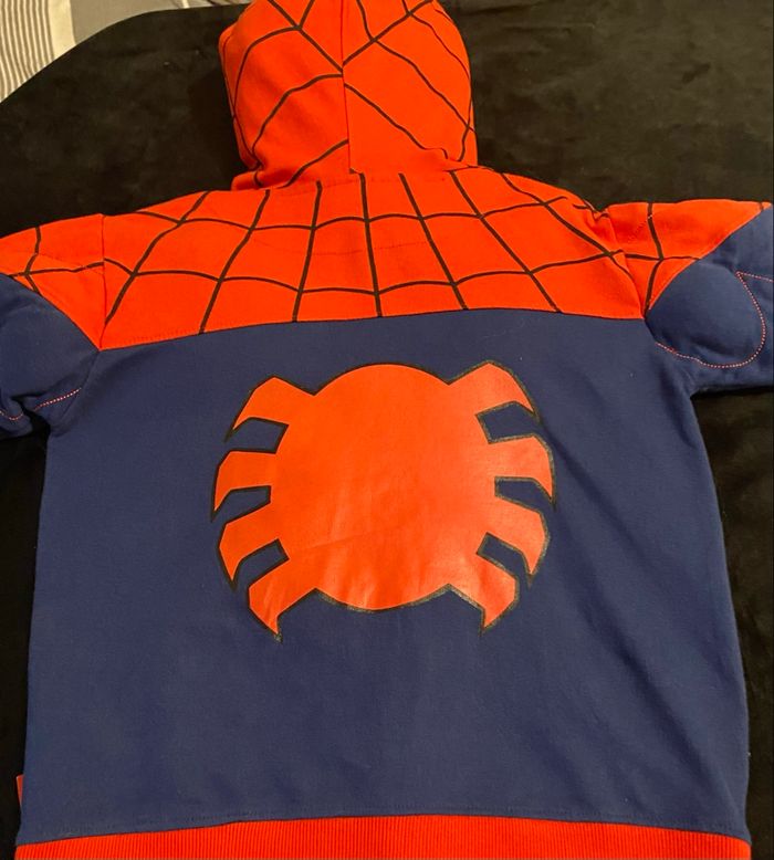 veste / sweat à capuche déguisement spider-man 💪 muscles 3d - photo numéro 4