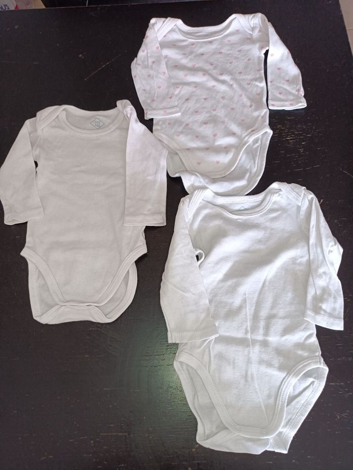 Lot de 3 body