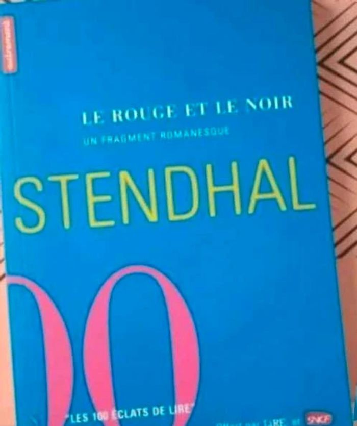 Le  rouge et  le noir