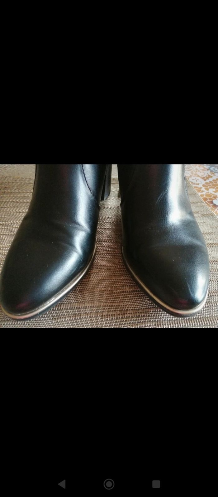 Bottines noires, Star Collection, T39 - photo numéro 7