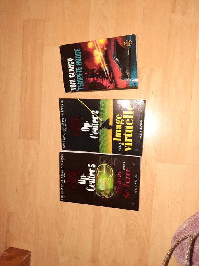 Lot de livres Tom clancy