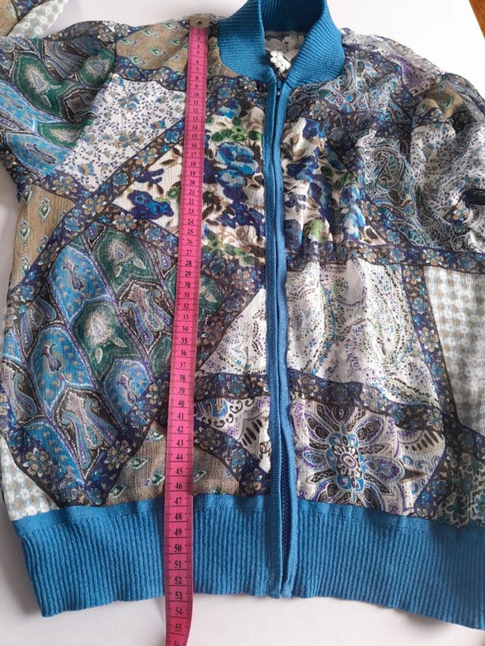 Veste voile zippée classic tricot vintage - photo numéro 9