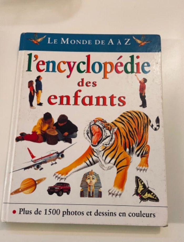 Livre illustré nature l’encyclopédie des enfants Livre le Monde de A a Z