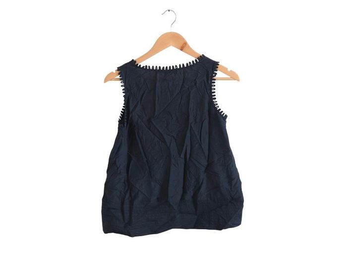 C63 blouse marine Maxmara 36 - photo numéro 2