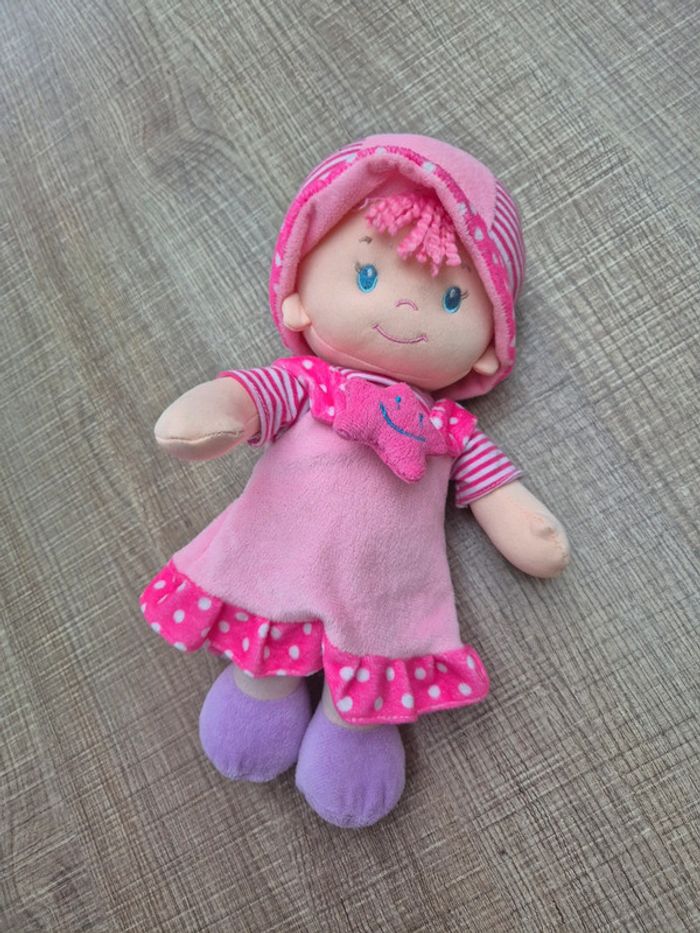 Poupée peluche 32 cm en parfait état