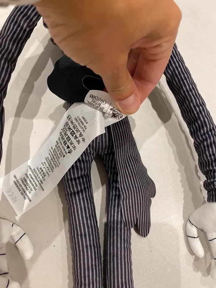 Peluche disney park jack skellington - photo numéro 3