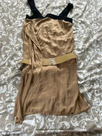 Robe cop copine beige taille 36