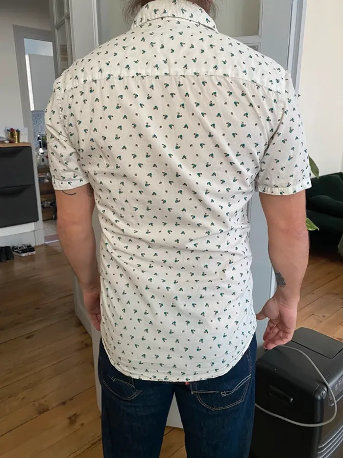 Chemise à motifs Kiabi - photo numéro 2