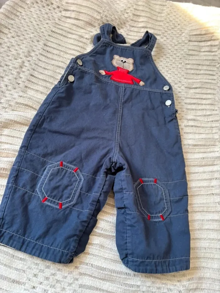 Salopette hiver bébé 18 mois Pick ouic