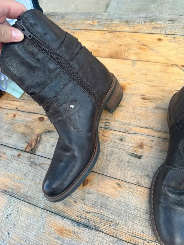Bottine en cuir de la marque tilt en excellent état taille 37 - photo numéro 3