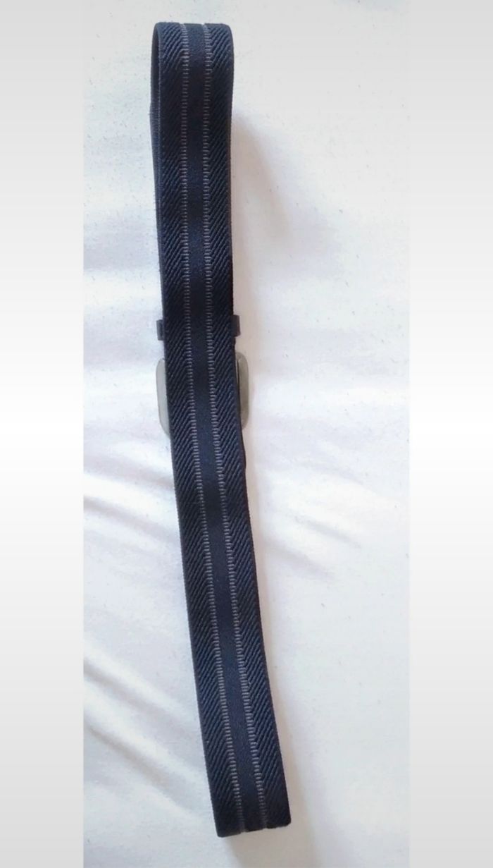 Ceinture élastique bleue marine, ajustable enfant