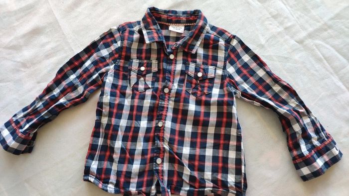Chemise 2 ans tape à l'oeil
