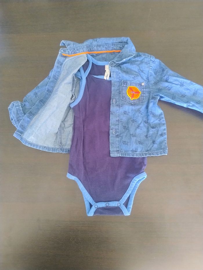 Lots vêtements bébé garçon 6 mois - photo numéro 6