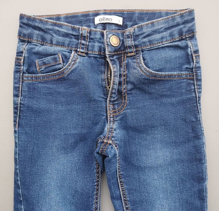Pantalon jeans 5 ans fille Gémo - photo numéro 3
