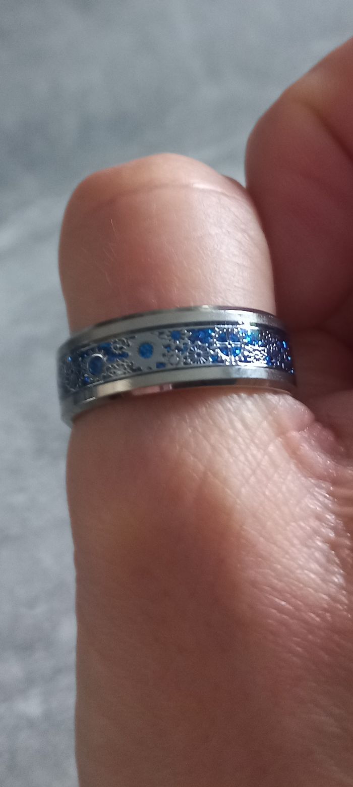 Bague homme engrenages - photo numéro 7