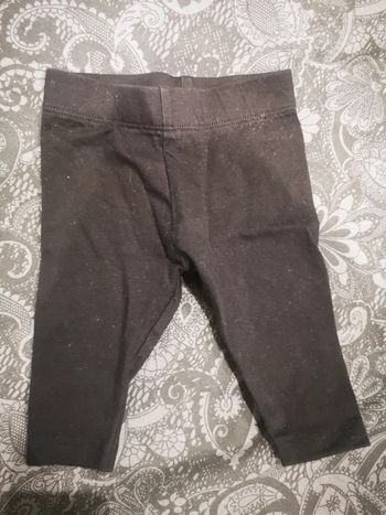 Legging fin noir Kiabi 3 mois