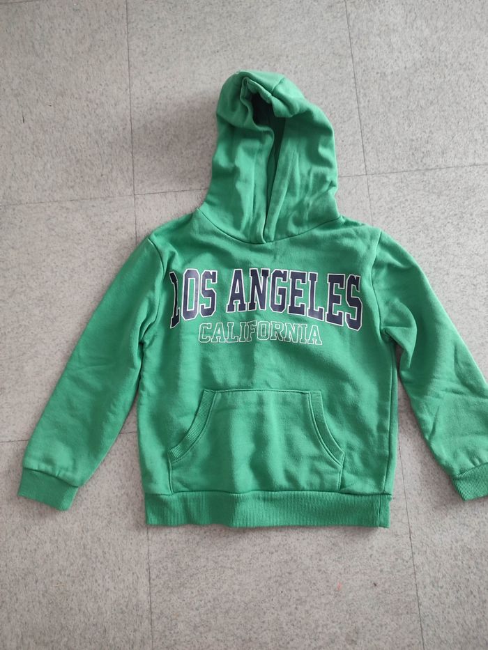 Sweat à capuche garçon 6 ans