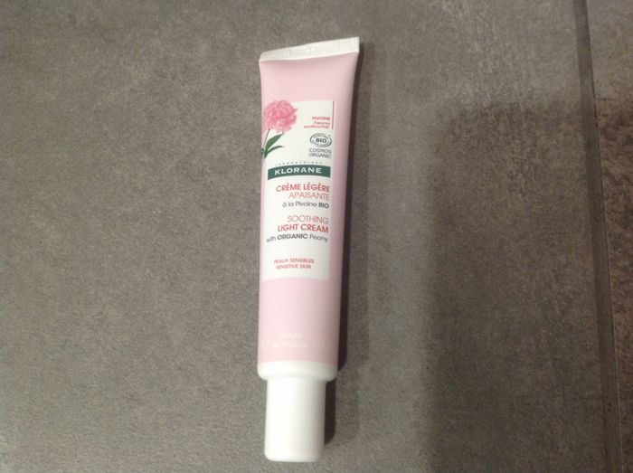 Klorane crème légère apaisante à la pivoine