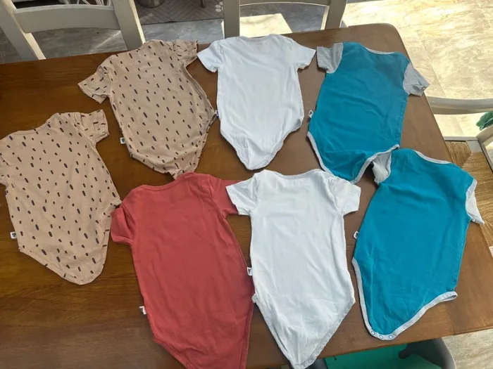 Lot de 9 bodies petit béguin 3 ans - photo numéro 14
