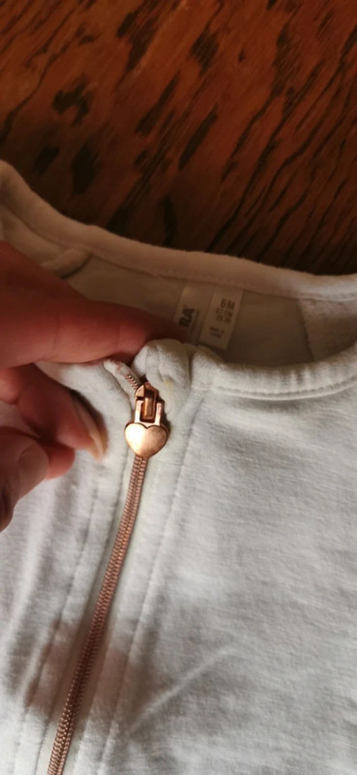 Veste blanche et or - photo numéro 3