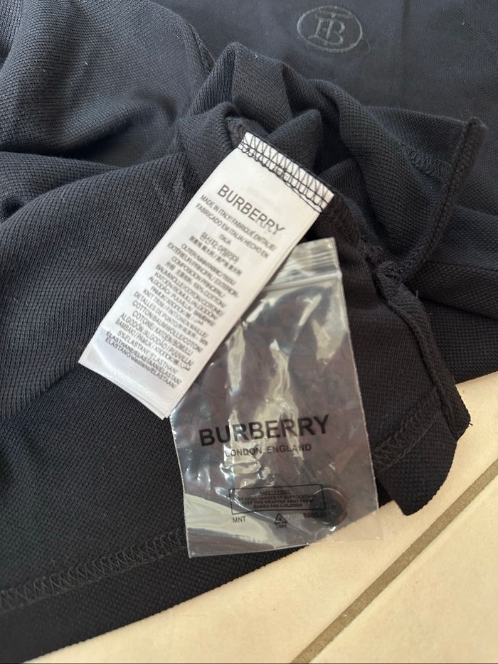 Polo burberry noir - photo numéro 4