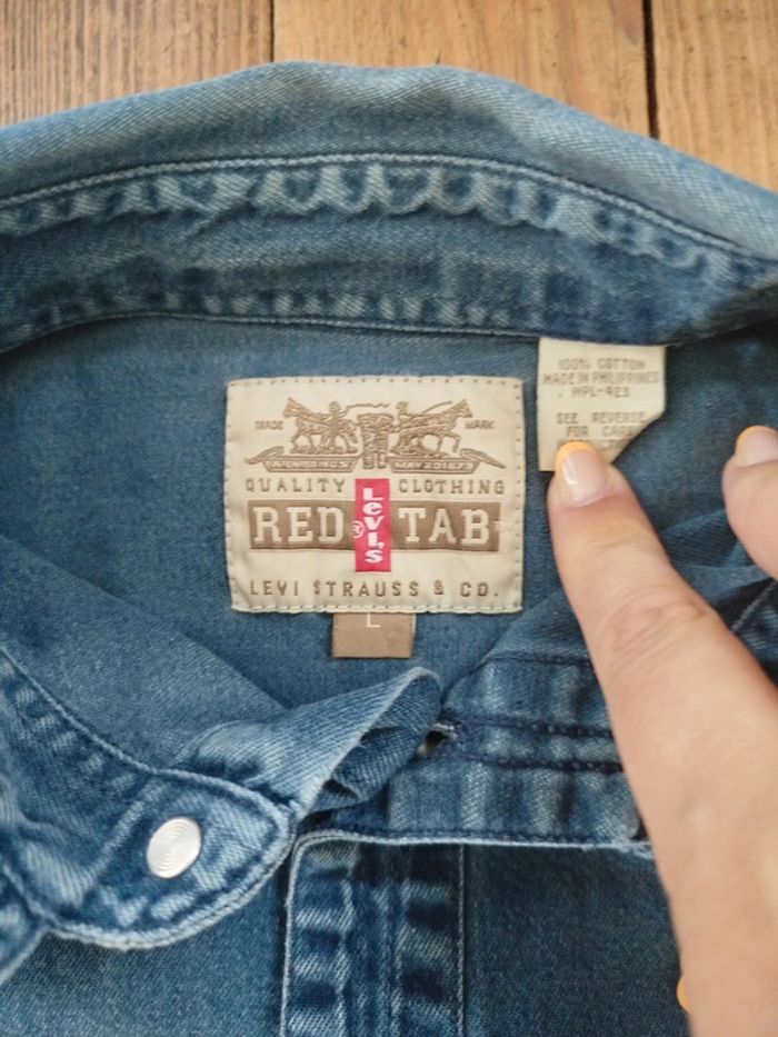 Chemise Levi's homme L - photo numéro 3