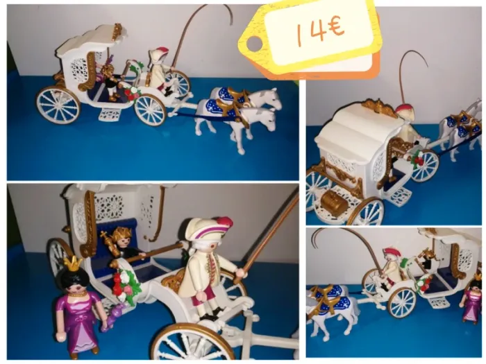 Théme* personnage & véhicule / princesse & carrosse