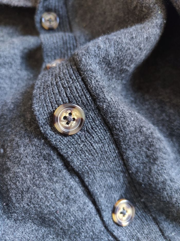 Gilet garçon gris laine cachemire Monoprix 8 ans - photo numéro 4