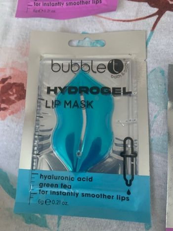 Lot de 9 masques pour lèvre