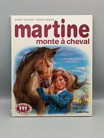 Martine monte à cheval