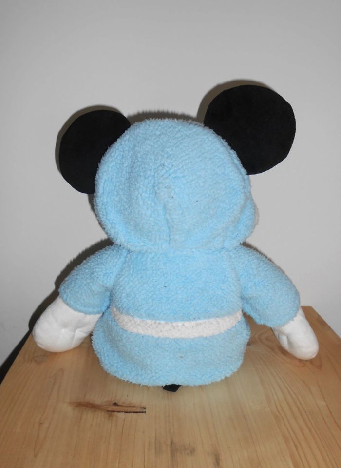 Peluche Mickey en peignoir - photo numéro 4