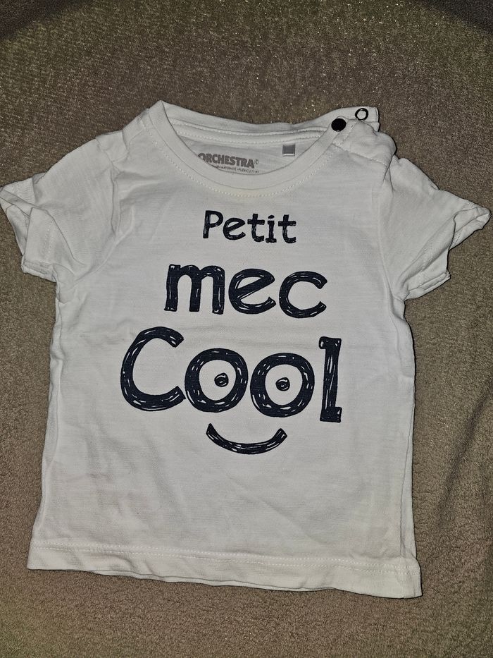 Tshirt blanc taille 3 mois