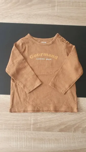 Tee-shirt manche longue 9 mois