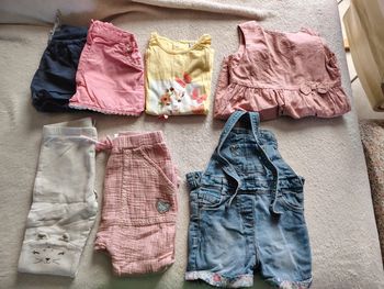 Lot bébé fille 18 mois été
